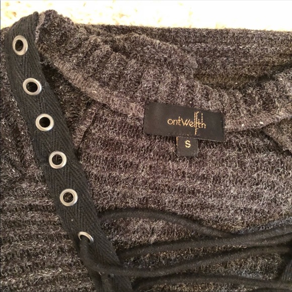 ANY OFFER Tunic OnTwelfth Ribbed Lace Up - Picture 5 of 6